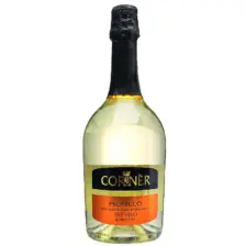 Corner Prosecco Spumante Trevis Italian Sparkling Wine – 0.75 L