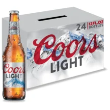 Coors Light American Light Lager 24 x 0.33L