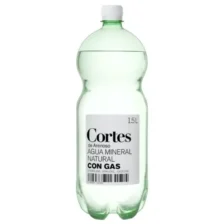 Cortes Mineralwasser Mit Kohlensäure 6×1,5l Liter Einweg