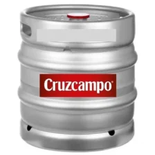 Cruzcampo Beer Keg 30L - Spanish Draft Beer