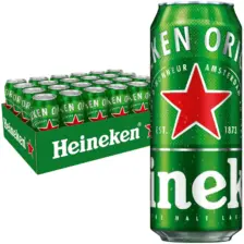 Heineken Beer - 24x0.5L Cans