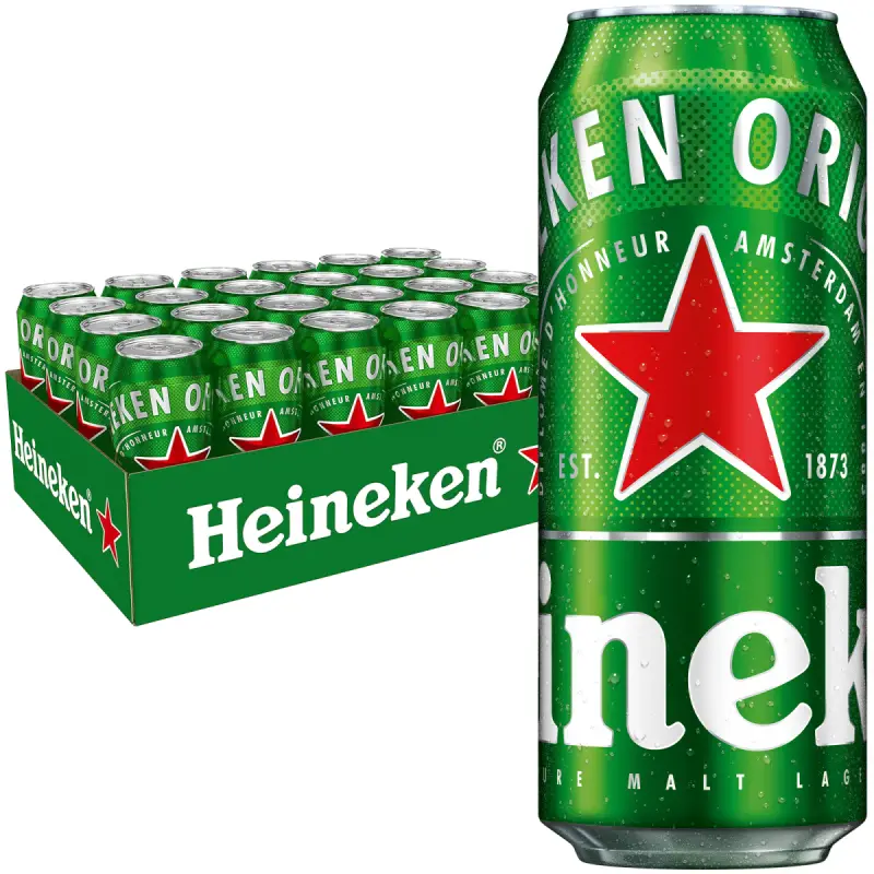 DPG Heineken Bier Dose 24x 330ml _ Best in Food DPG Heineken Bier Dose 24x 500ml Heineken Premium Lager 24x330ml Cans
