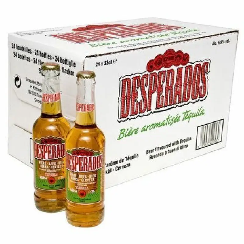 Desperados Tequila Glas Flaschen Desperados Tequila Glas Flaschen