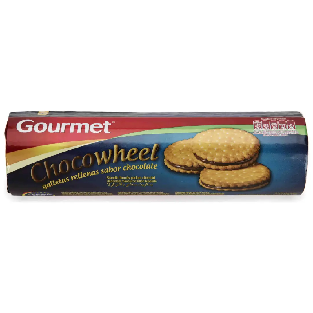 Gourmet Schokoladenkekse Gourmet Chocowheel Chocolate Sandwich Cookies 300g