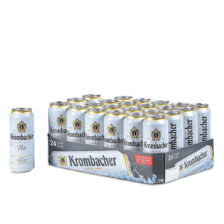 Krombacher Pils 24 x 0.5L Cans - German Premium Pilsner