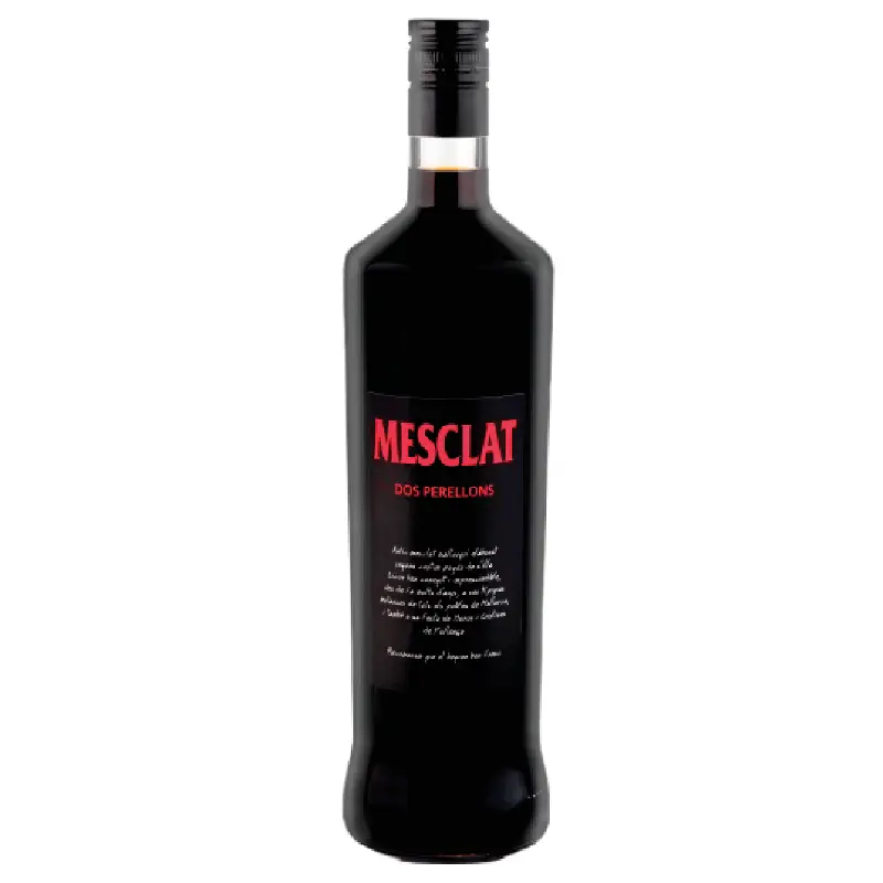 MESCLAT NEGRE 6 x 1 Liter Mesclat Negre Mallorcan Herbal Liqueur 1 Liter