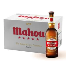 Mahou 5 Sterne 24×0,33 Lt Einweg Karton