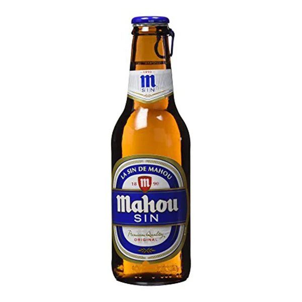 Mahou-Sin-Cerveza-6-X-250-ml.jpg MAHOU SIN Alcohol-Free Beer - 30x 0.2L Bottles Case