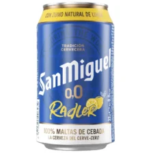 SAN MIGUEL Radler 0,0 % Alkoholfrei 24 X 0,33l Dose Einweg