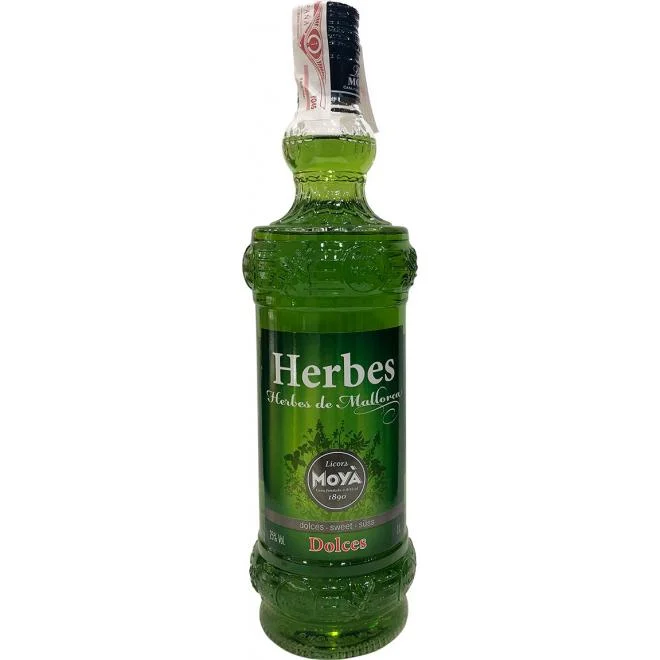 herbes_dulces_moya_1_litro.jpg Herbes Dolces Traditional Mallorcan Herbal Liqueur 0.7L