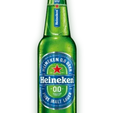 Heineken 0.0 Non-Alcoholic Beer - 24 x 0.33L (4 packs of 6)