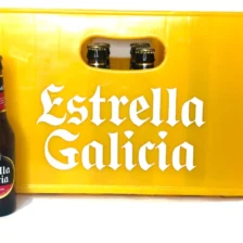 Estrella Galicia Premium Spanish Pilsener - 24 x 0.33L Glass Bottles