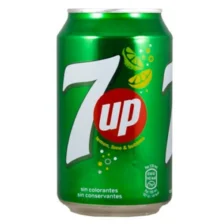 7UP Zero Sugar-Free Lemon-Lime Soda 24x330ml Cans