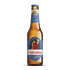 Cruzcampo 0,0 Alcohol-Free Beer 24 x 0,33L