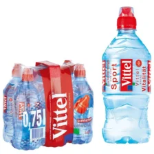 Vittel Natural Mineral Water 15 x 0.75L Sport Bottles