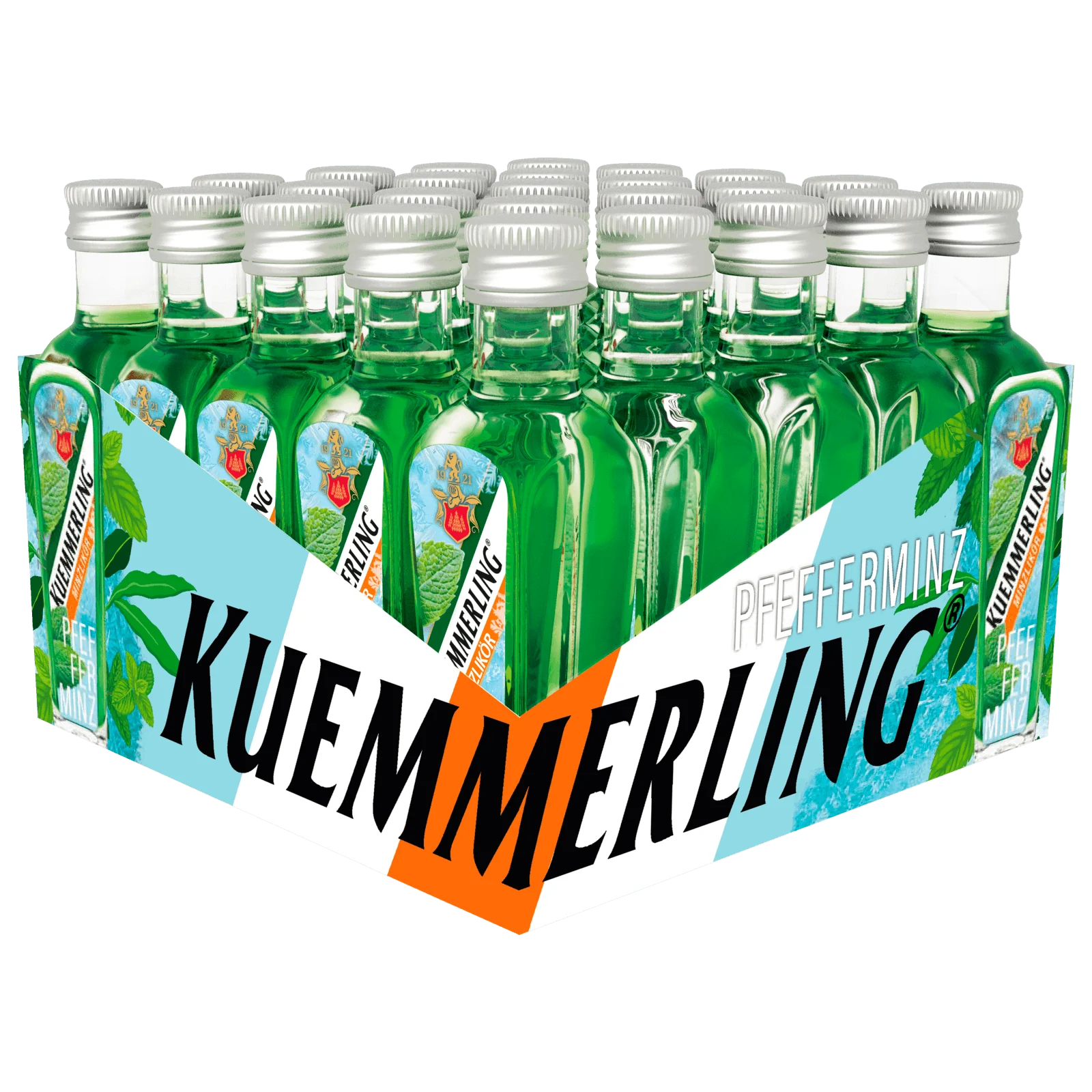 Kuemmerling Pfefferminz 25 x 0,02l Kuemmerling Pfefferminz 25 X 0,02l