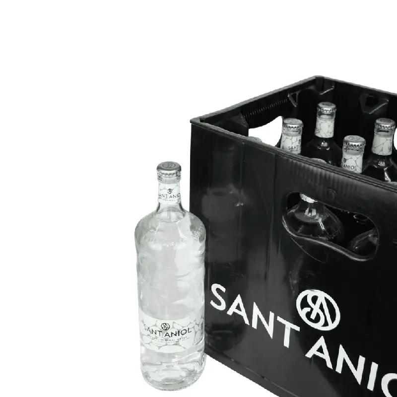 Sant Aniol ohne Kohlensäure – 12 × 1L Glas Mehrweg Sant Aniol Naturell Still Water - 12 × 1L Glass Returnable Bottles