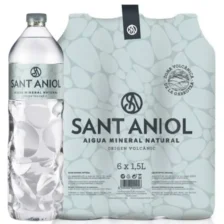 Sant Aniol Naturell Still Water - 6 × 1.5L PET Bottles