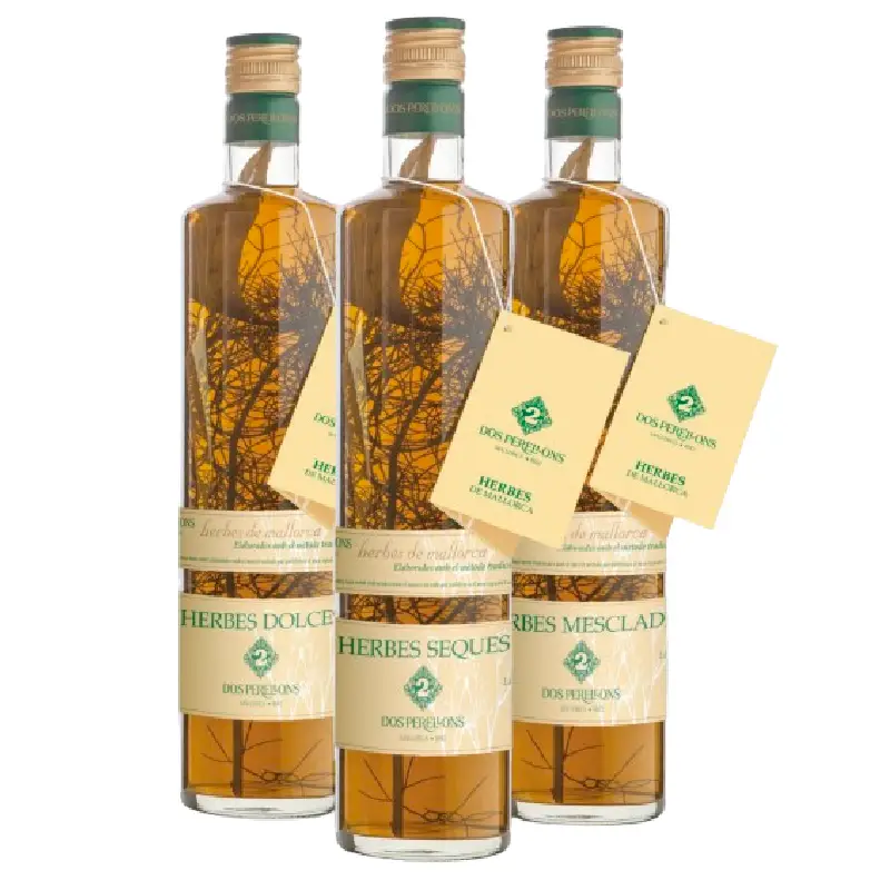 Herbes de mallorca variante Herbes de Mallorca by Dos Perellons - Traditional Balearic Herbal Liqueur (0.7L/1L)