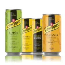 Schweppes Dosen