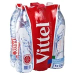 Vittel Natural Mineral Water – 6 × 1.5 L