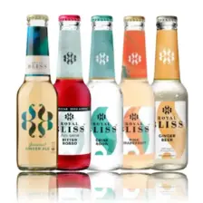 Royal Bliss Premium Mixer 24x0.2L Glass Bottles Mallorca
