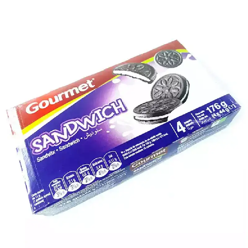 Gourmet Sandwich Gourmet Sandwich Cookies 176g - Creamy Filling
