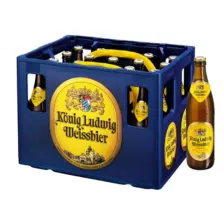 König Ludwig Weissbier Case 20x0.5L - Bavarian Royal
