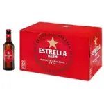 Estrella Damm Original Beer 24 x 0.25L Glass Bottles