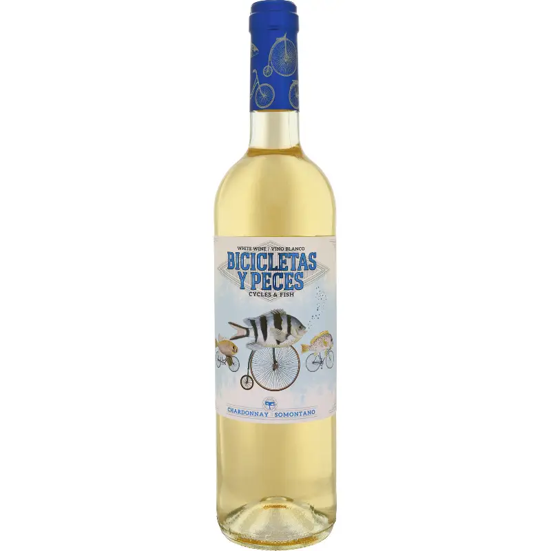 Bicicletas y Peces Chardonnay Somontano – 0,75 L Bicicletas y Peces Chardonnay Somontano – 0,75 L